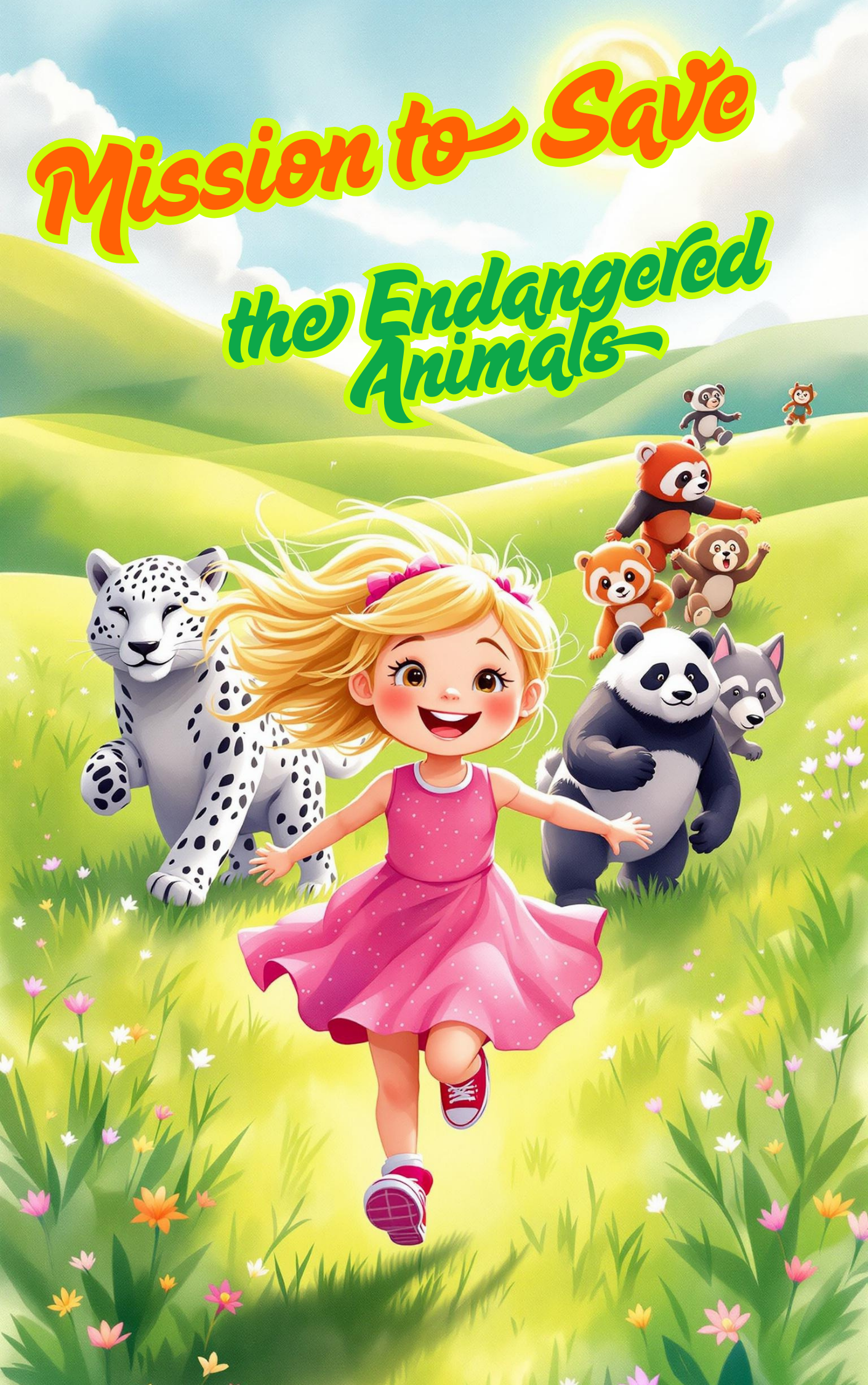 Child on a mission to save endangered species in a Put Me In The Story Canada personalized book.