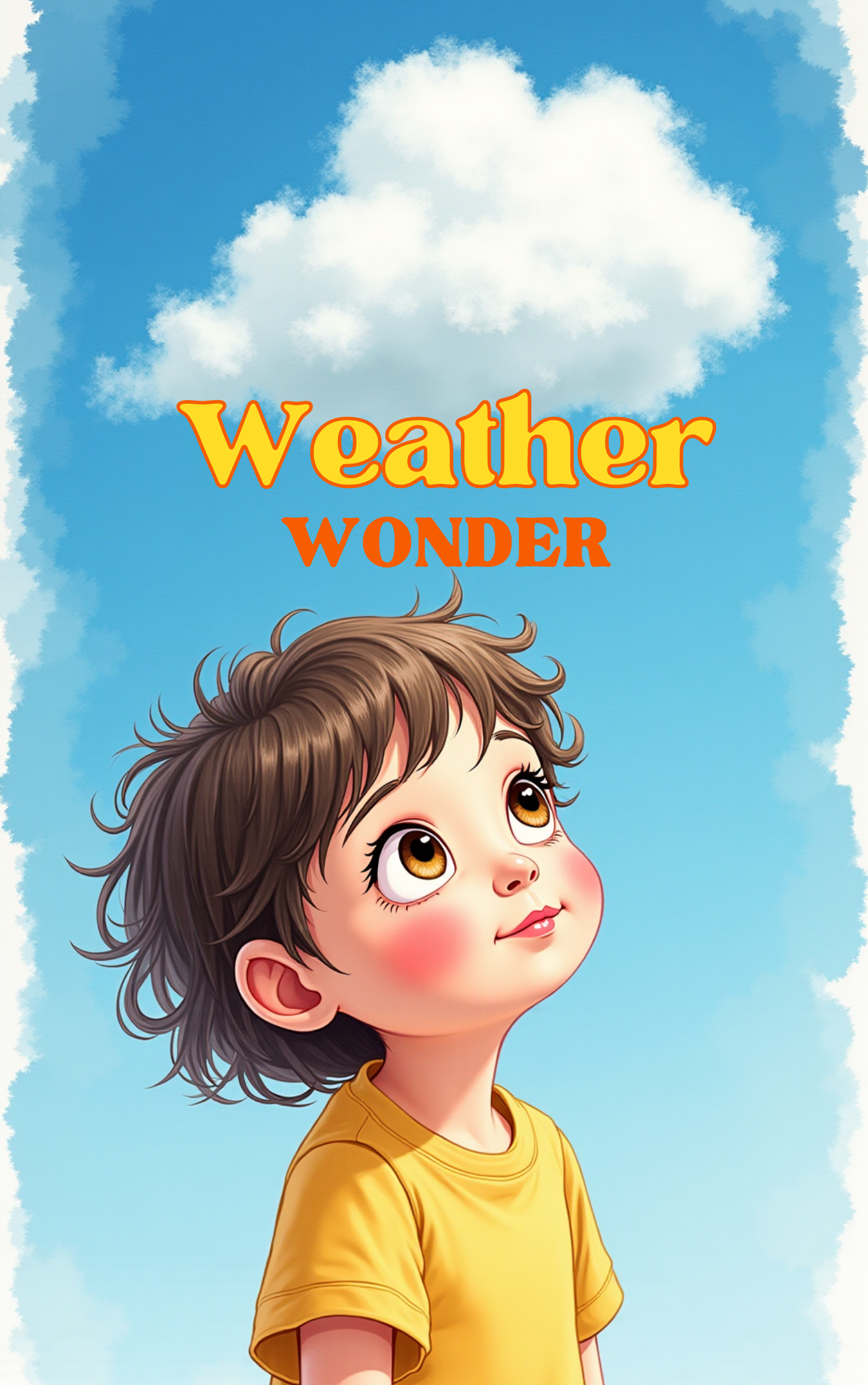 Exploring weather changes and seasons in a Put Me In The Story Canada personalized book.
