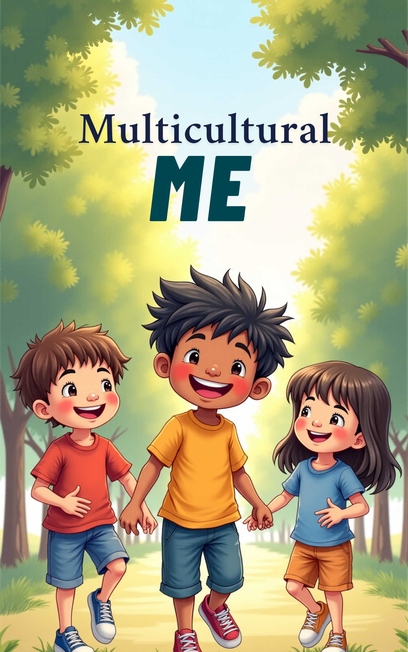 Celebrating multicultural friendships for kids in a Put Me In The Story Canada personalized book.