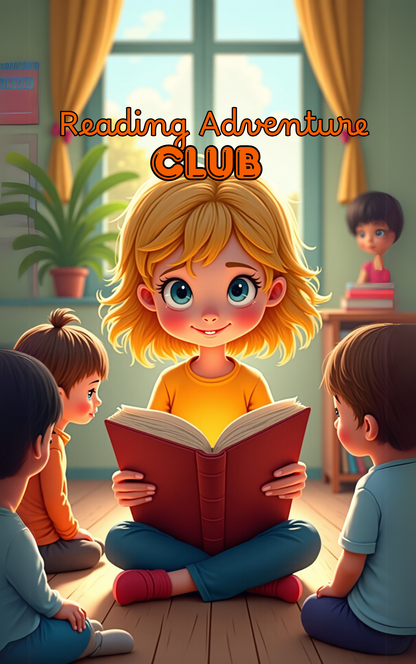 Embarking on a reading adventure for kids in a Put Me In The Story Canada personalized book.