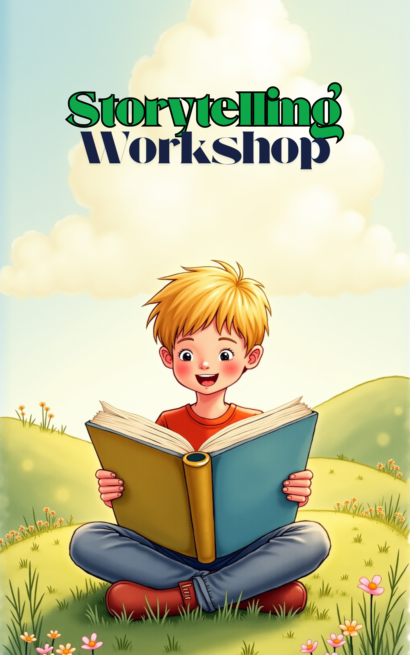 Discovering the magic of storytelling for kids in a Put Me In The Story Canada personalized book.