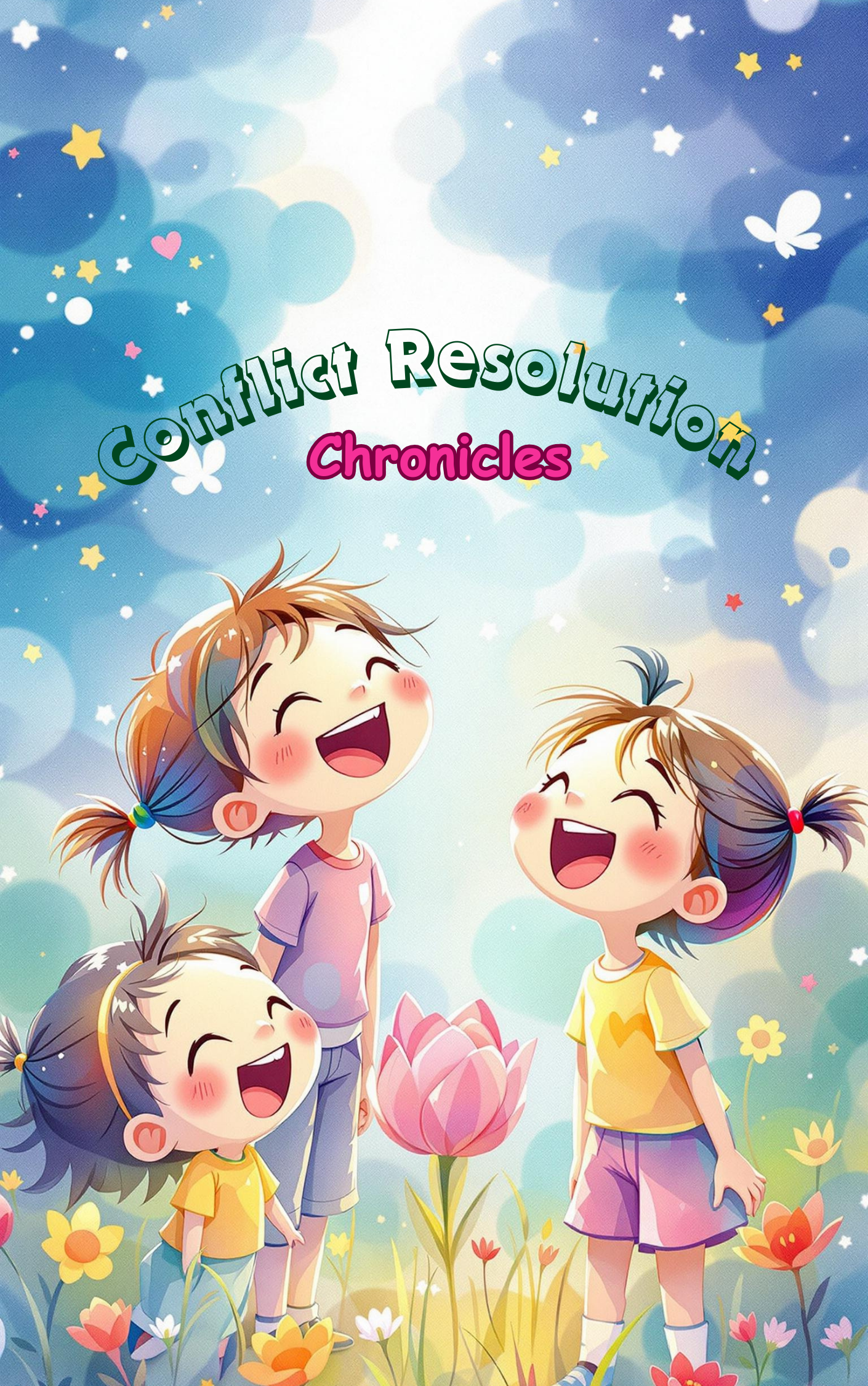 Child learning conflict resolution skills in a Put Me In The Story Canada personalized book.