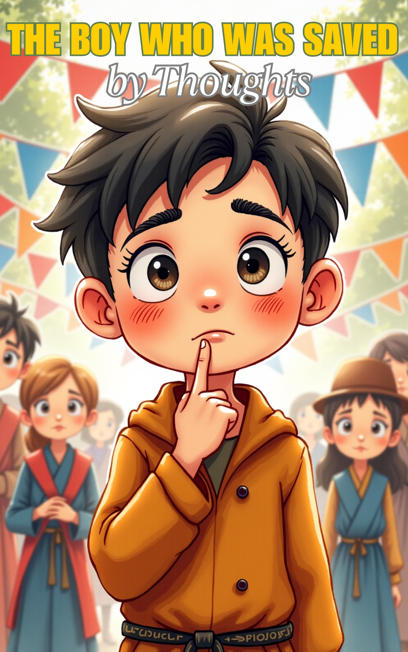 Boy saved by his thoughts and courage in a Put Me In The Story Canada personalized book.