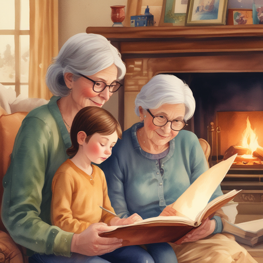 The Heartwarming Grandmother Connection Through Storytime