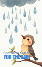 Brave sparrow on a journey through the skies to find the rain