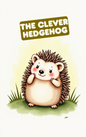 The clever hedgehog solving problems in a Put Me In The Story Canada personalized book.