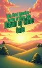 Sunrise background with personalized children’s book.