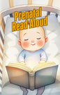 Curious baby in crib exploring personalized book.