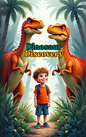 Journey into the world of dinosaurs in a Put Me In The Story Canada personalized book.