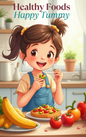 Smiling with every bite, she enjoys her healthy food — a sweet moment captured in her personalized story from Put Me In The Story Canada.