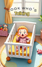 Baby in a crib trying to talk in a Put Me In The Story Canada personalized book.