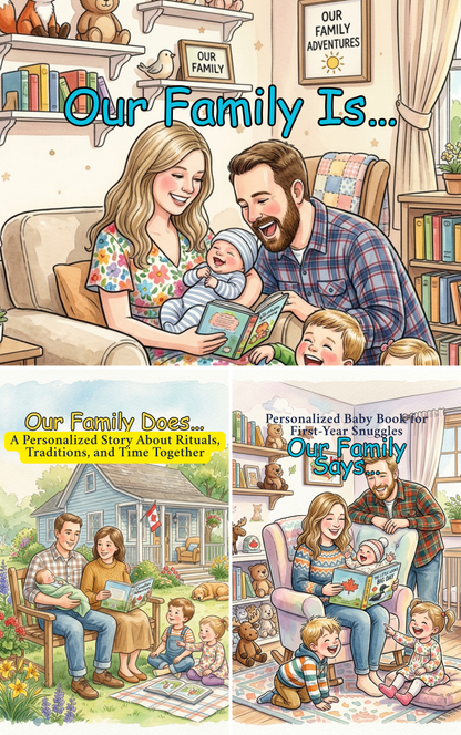 Our Family Story 3 Book Set for New Canadians
