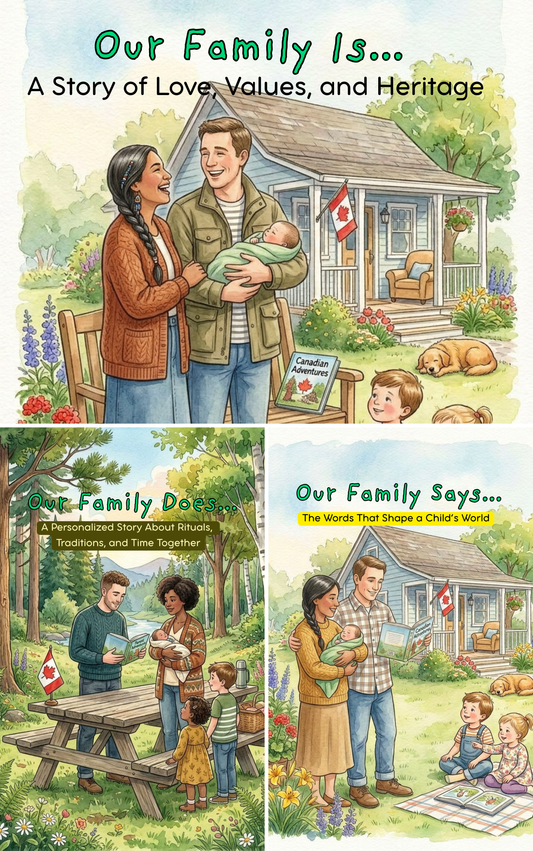 Our Family Story 3 Book Set for New Canadians