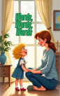 Helping a girl speak confidently in a Put Me In The Story Canada personalized book.